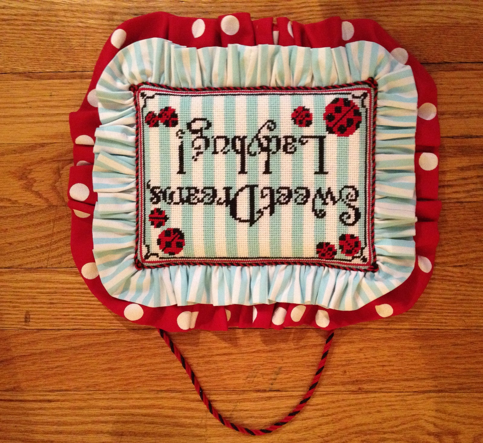 Susan Battle Needlepoint's Sweet Dreams, Ladybug