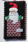 Needlepoint Santa