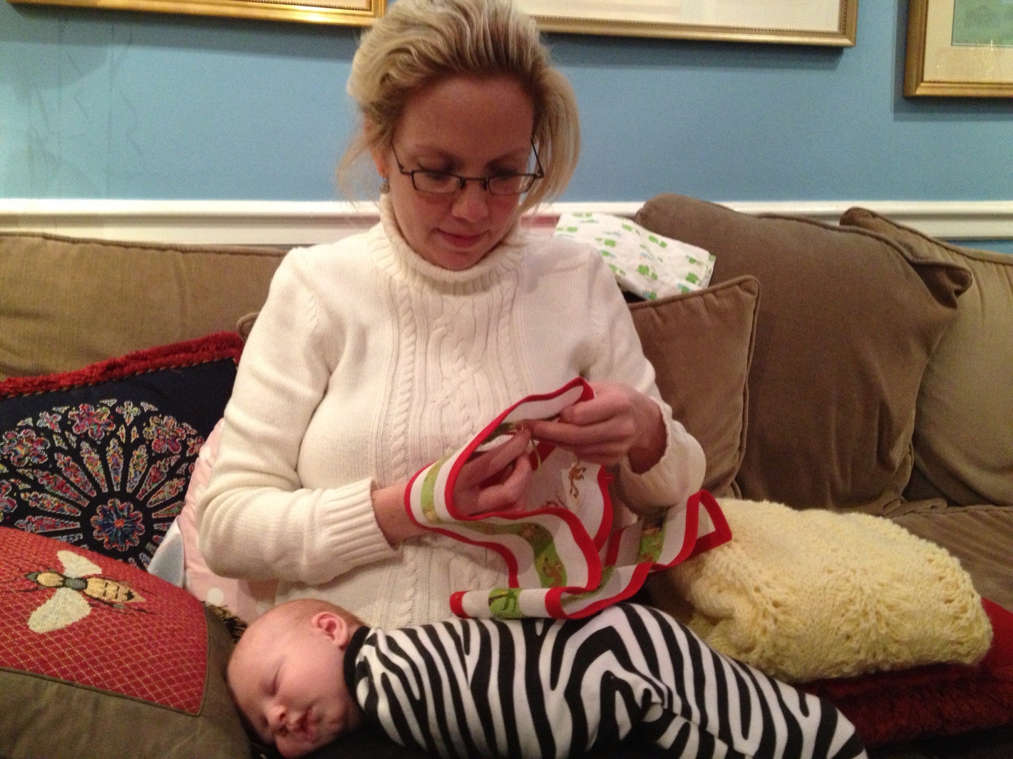 Stitching with Betsy