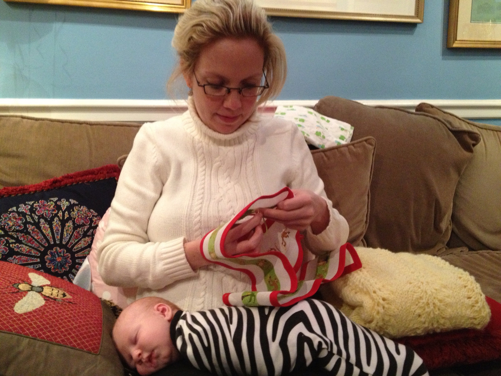 Stitching with Betsy