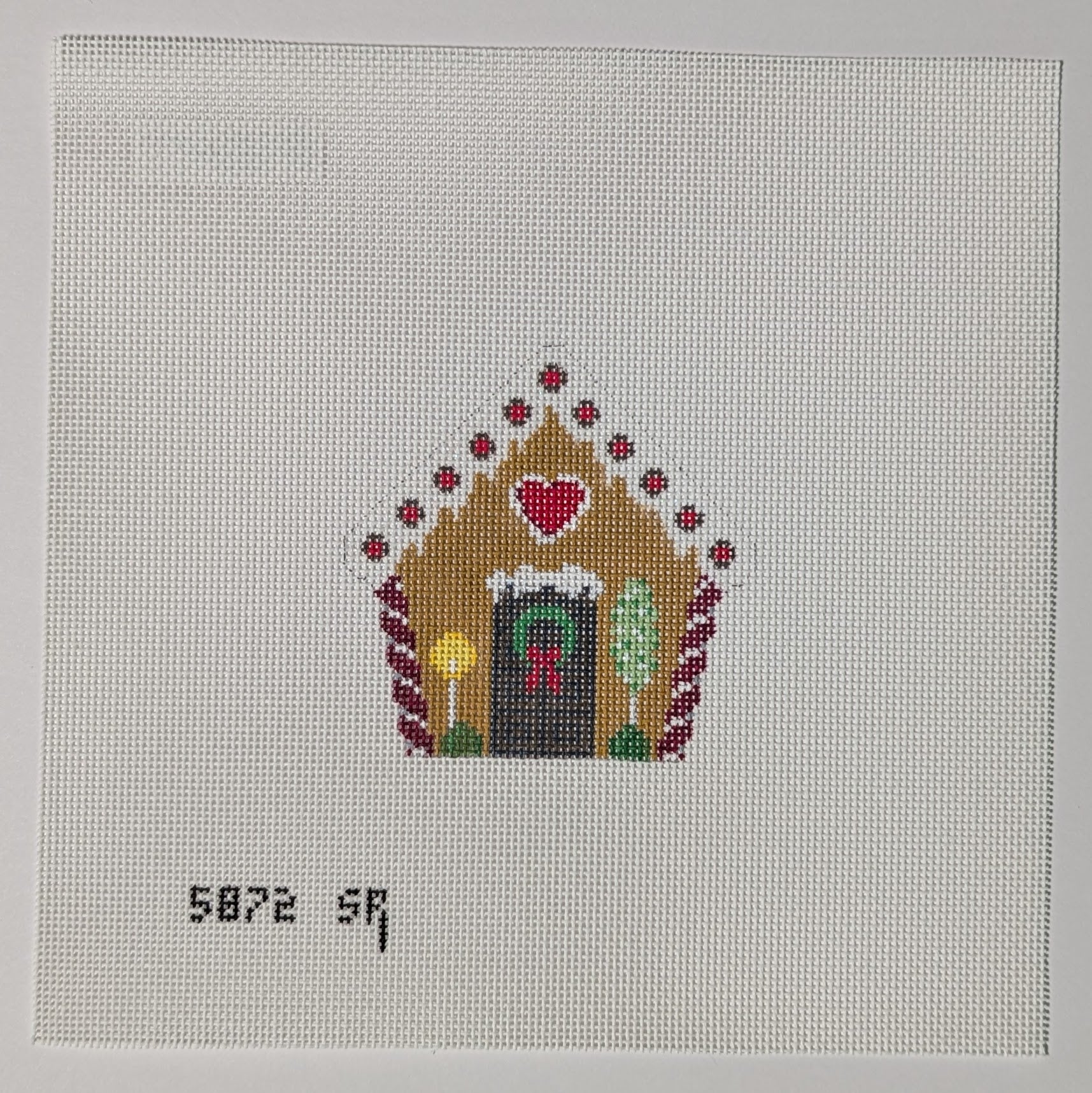 Gingerbread House w. Heart
