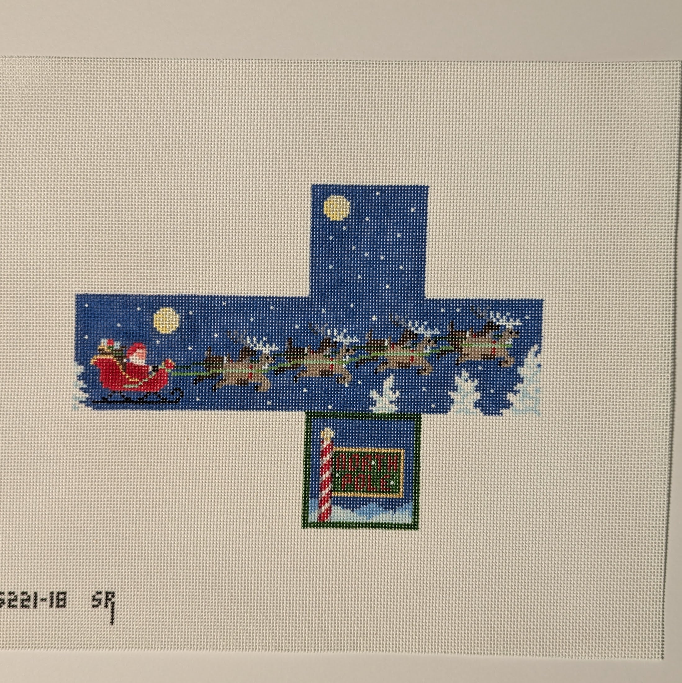 3D Sleigh Flight Cube