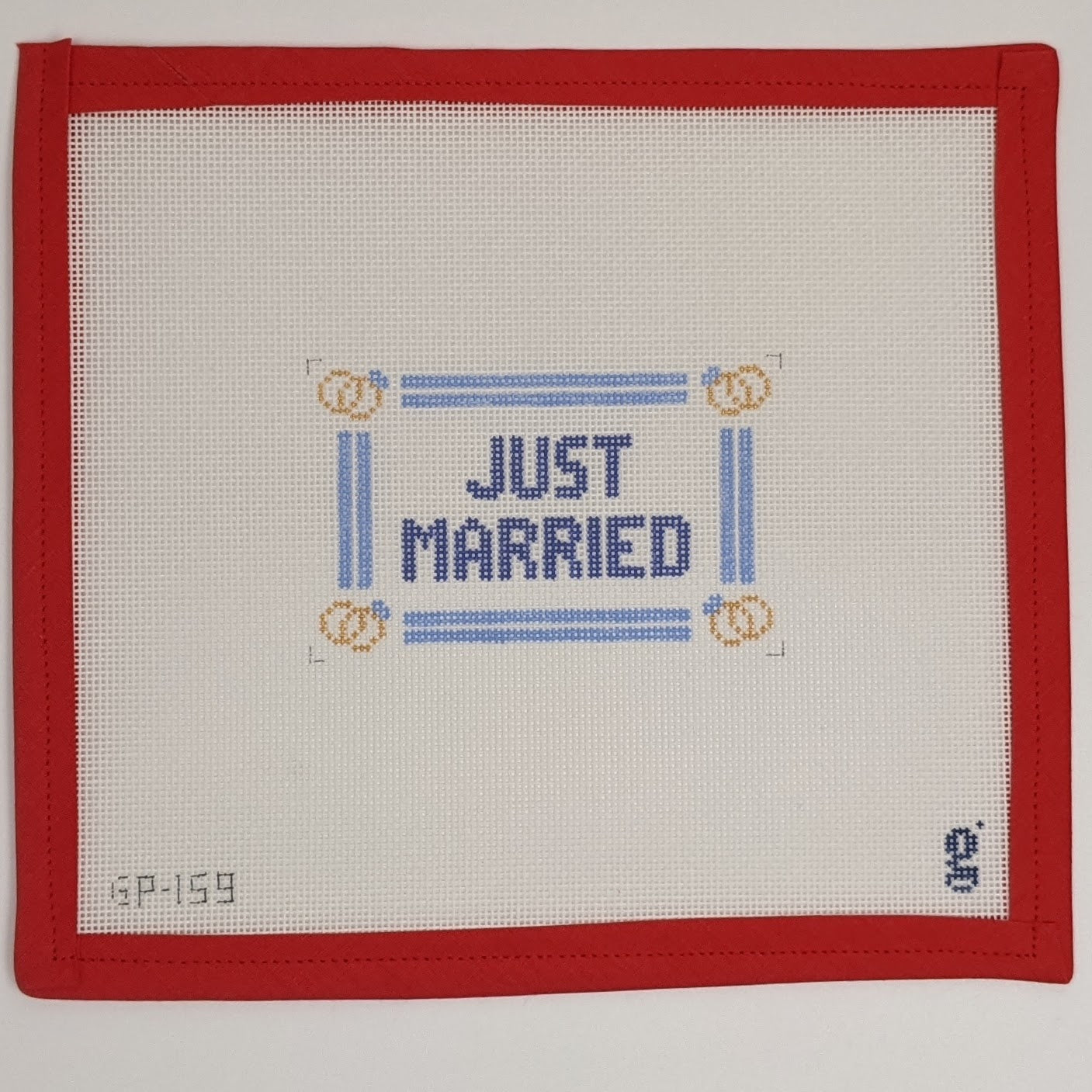 Just Married Geometric Sign