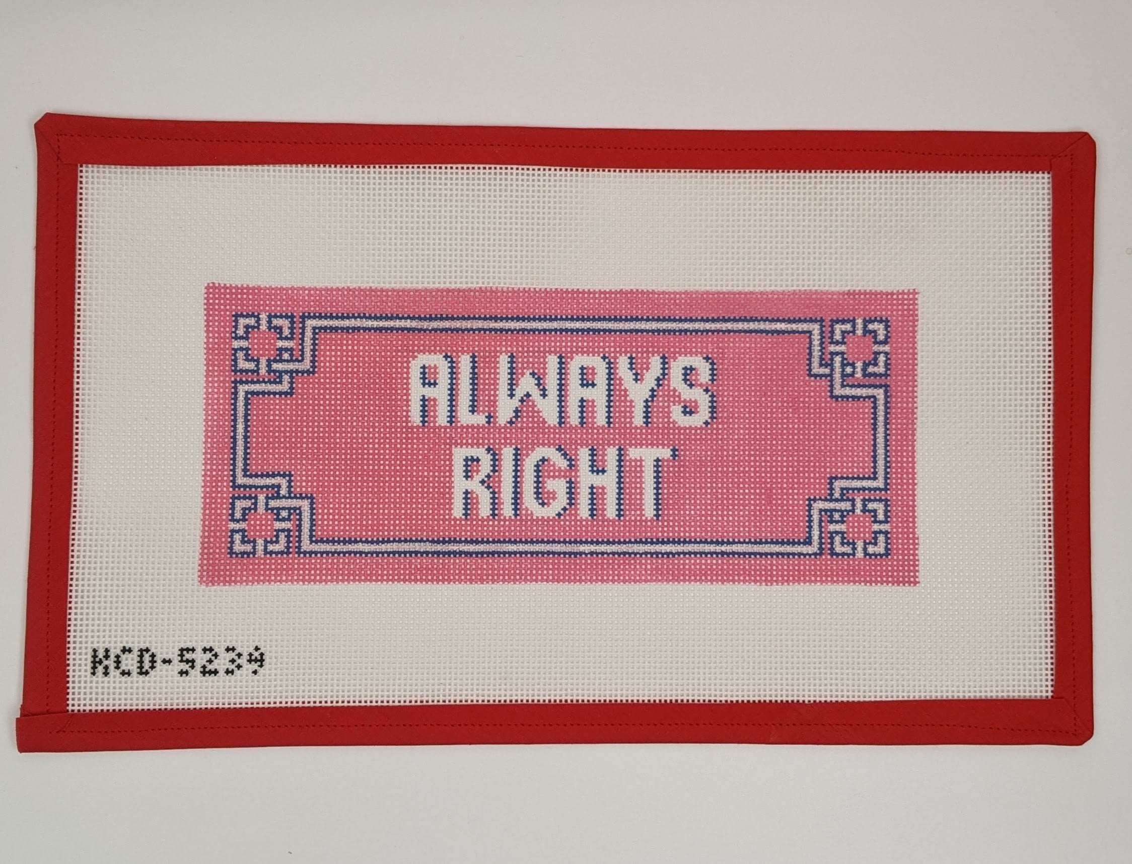Always Right Pink Background