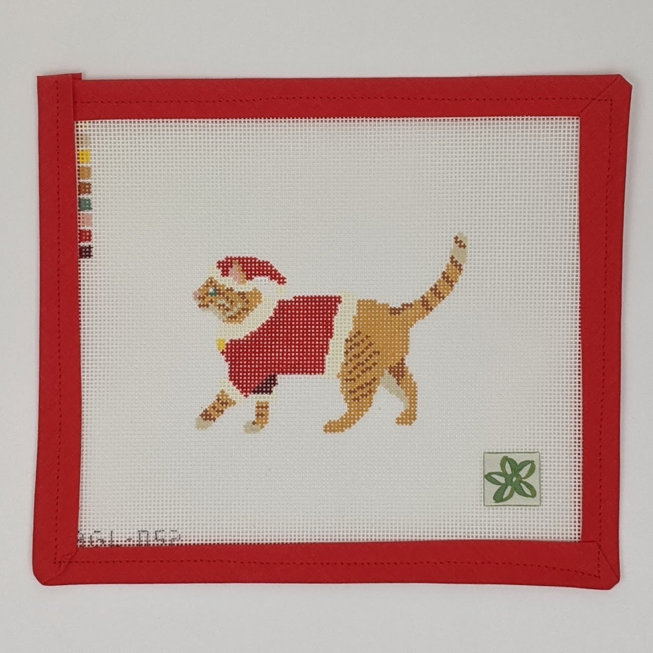 Santa Orange Cat