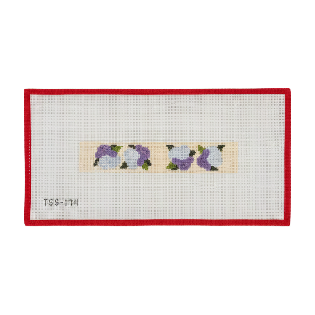 Hydrangeas on Cream Key Fob