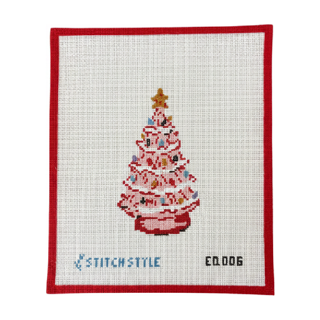 Pink Tree Ornament