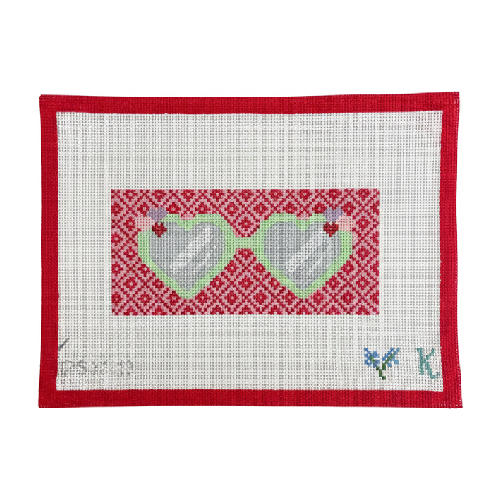 Heart Eye Glass Case