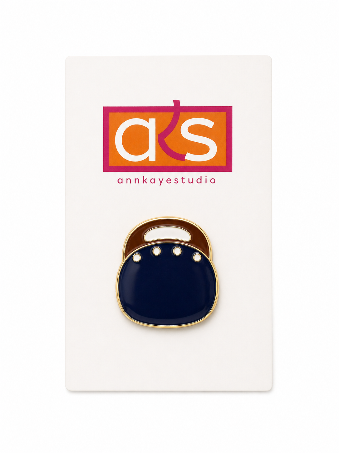 Blue Bermuda Bag Needle Minder Magnet