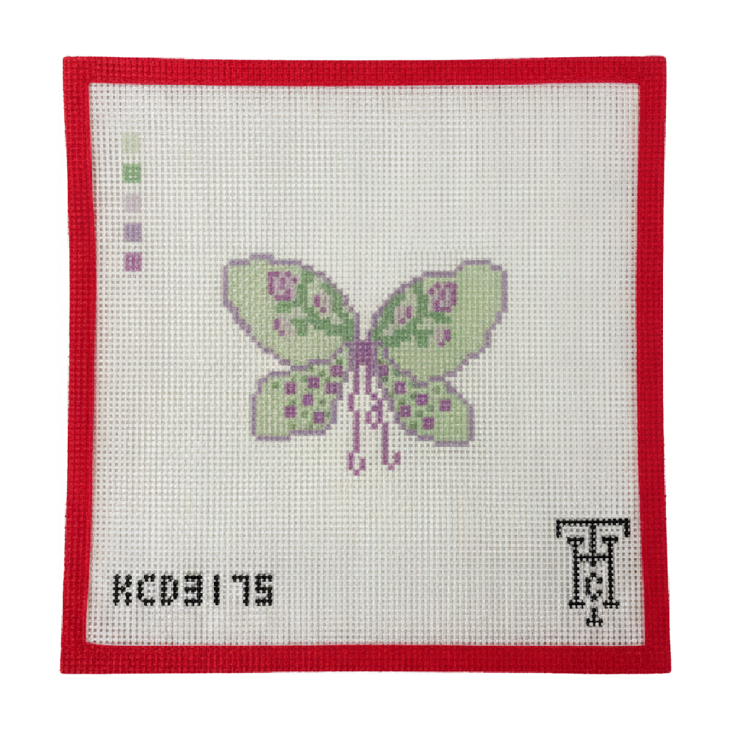 Purple Butterfly Round