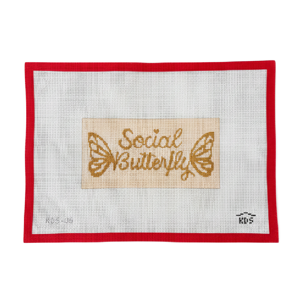 Social Butterfly Eye Glass Case
