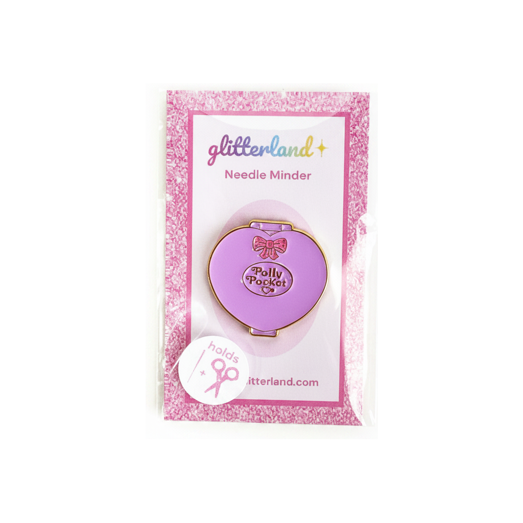 Purple Compact Needle Minder Magnet