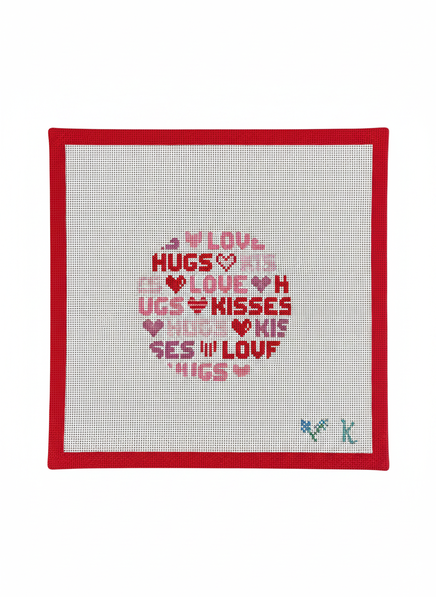 Valentine - Love, Hugs, Kisses