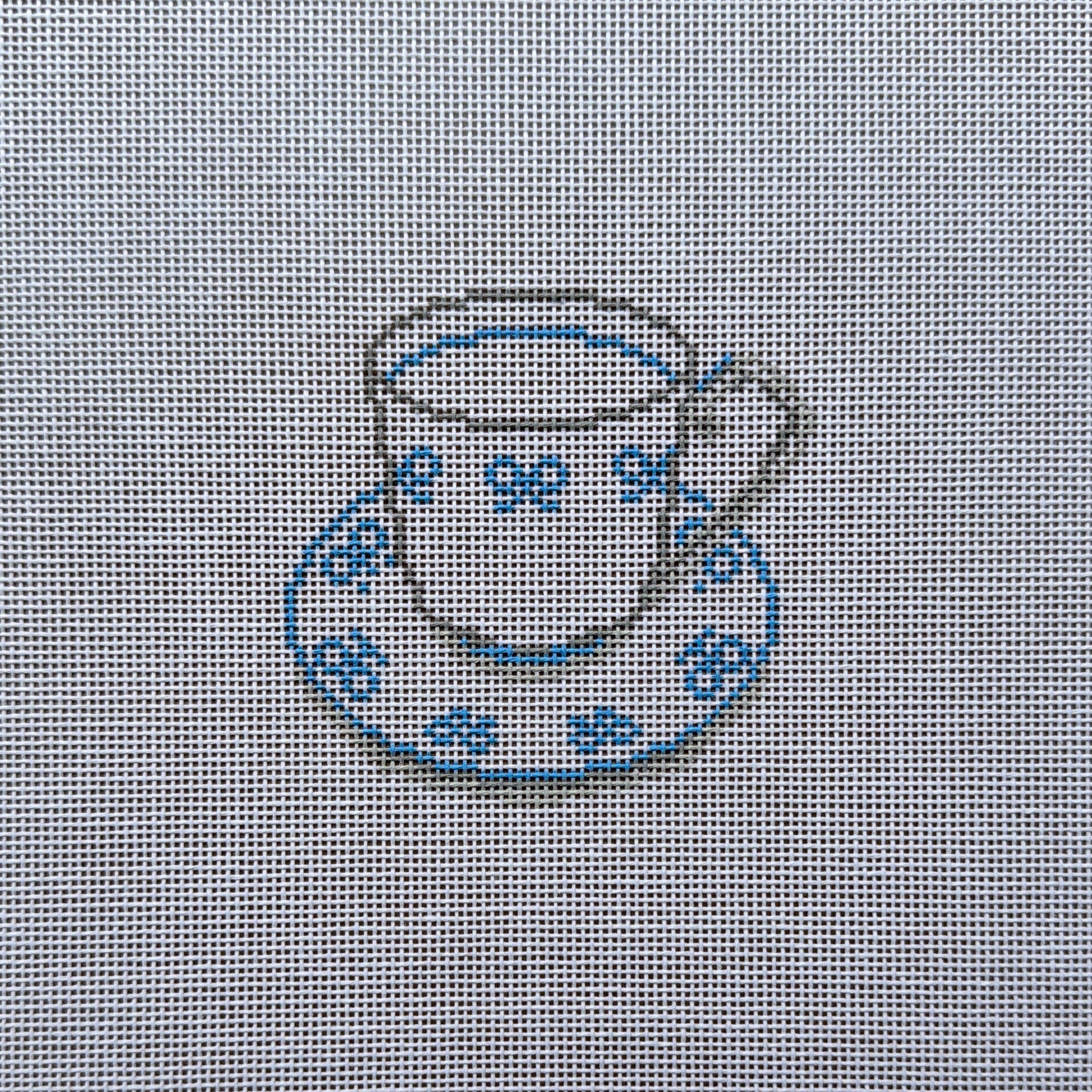 Blue Bow Teacup