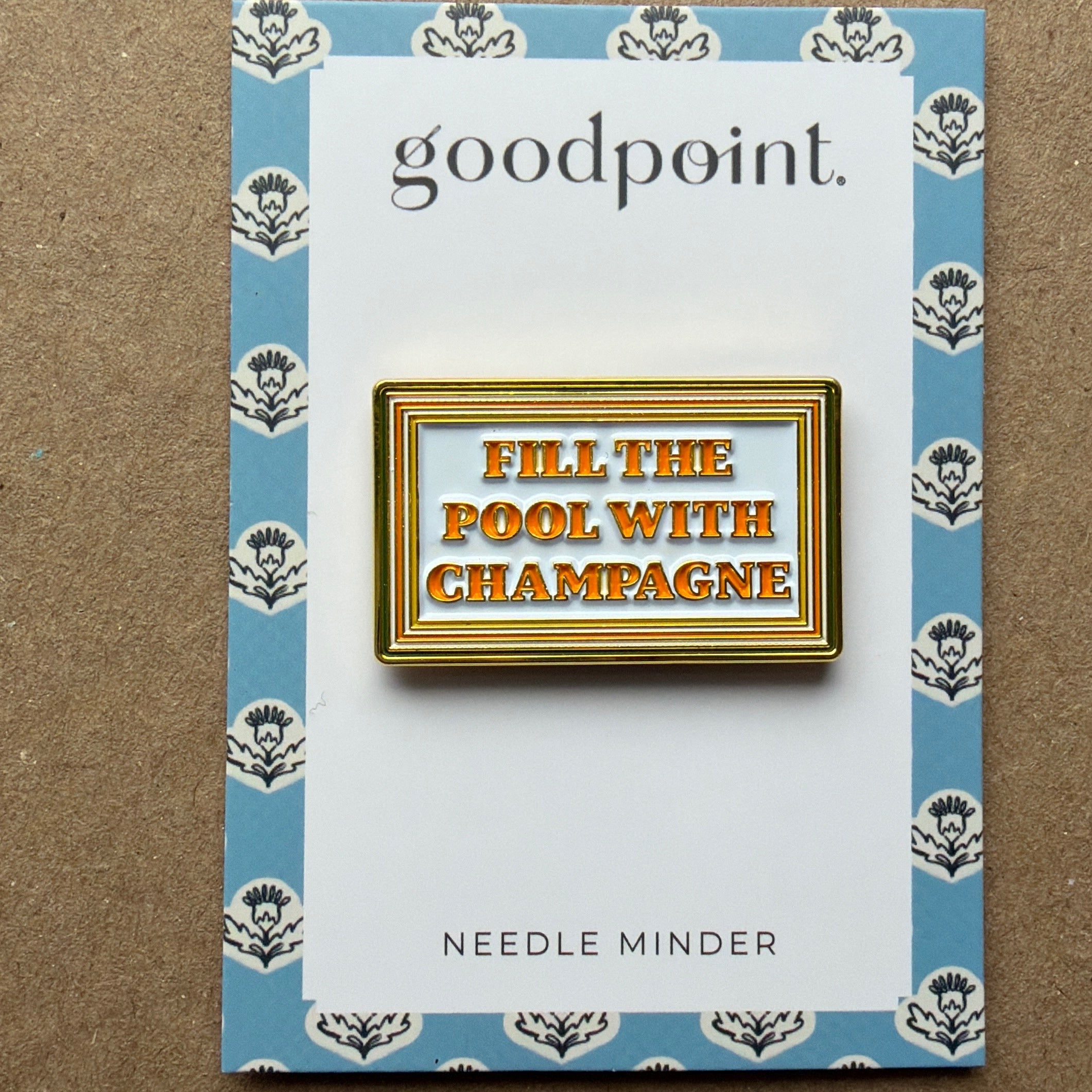 Fill the Pool Needle Minder
