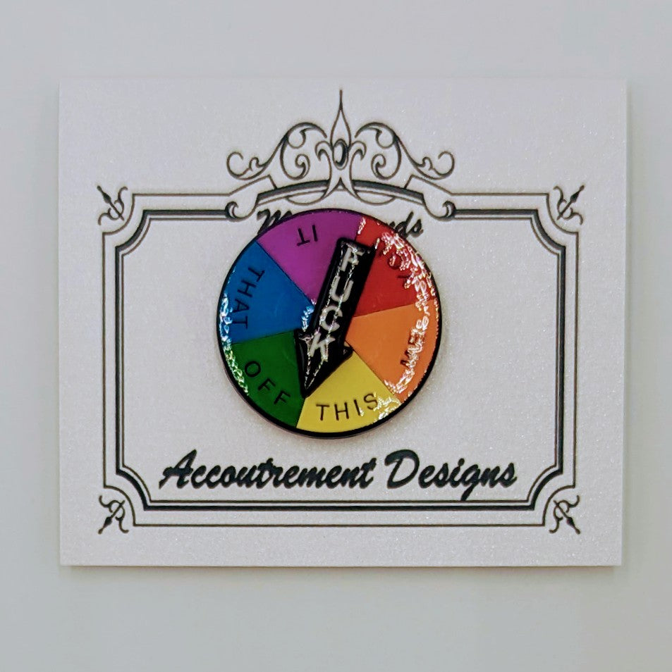 F*** Color Spinner Needle Minder Magnet