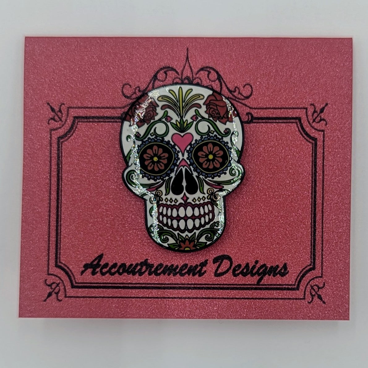 Sugar Skull Needle Minder Magnet