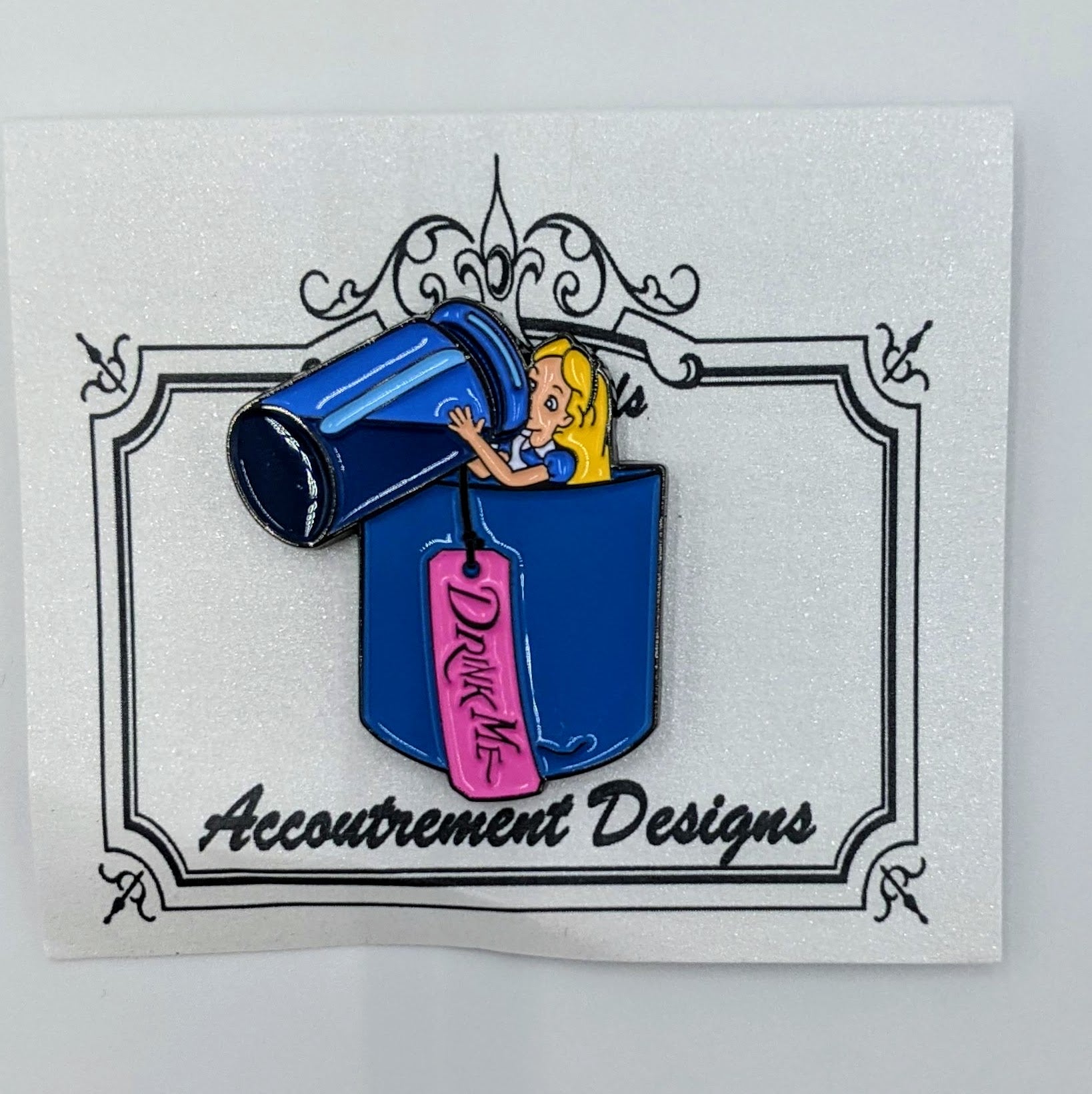 Alice Drink Me Needle Minder Magnet