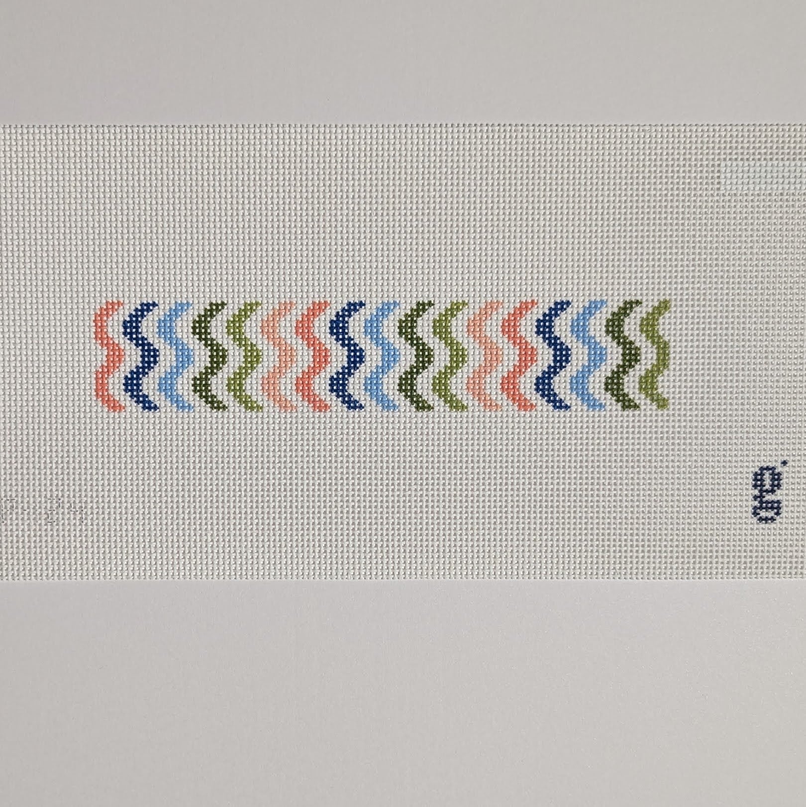 Rainbow Squiggle Fob