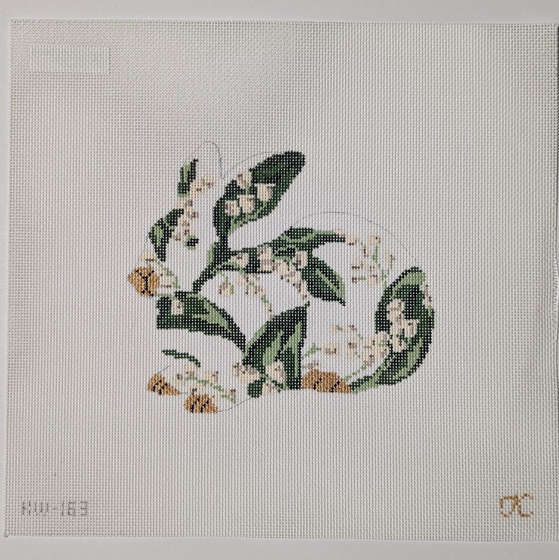 Lily of the Valley Sitting Bunny