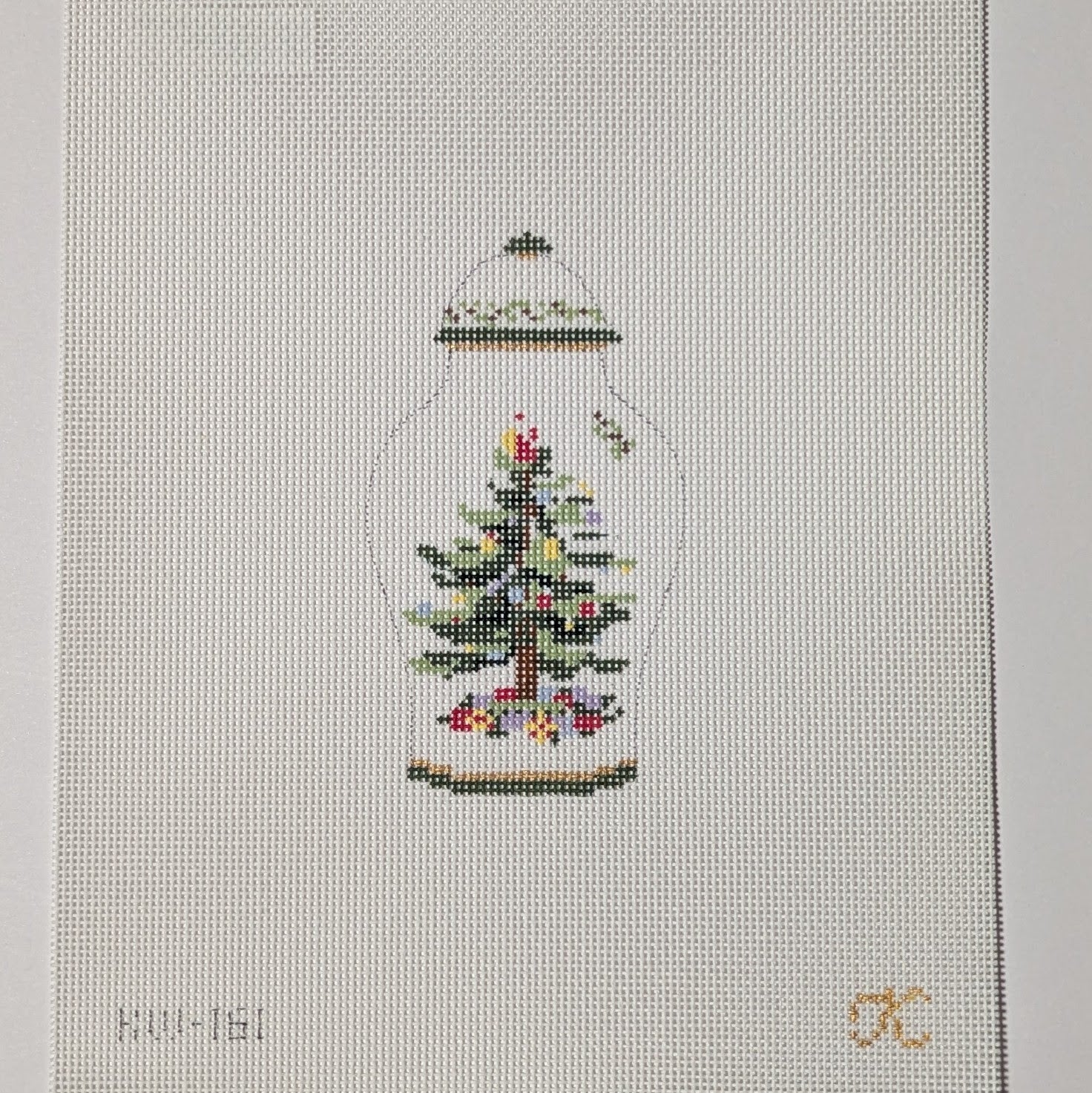 Spode Christmas Jar