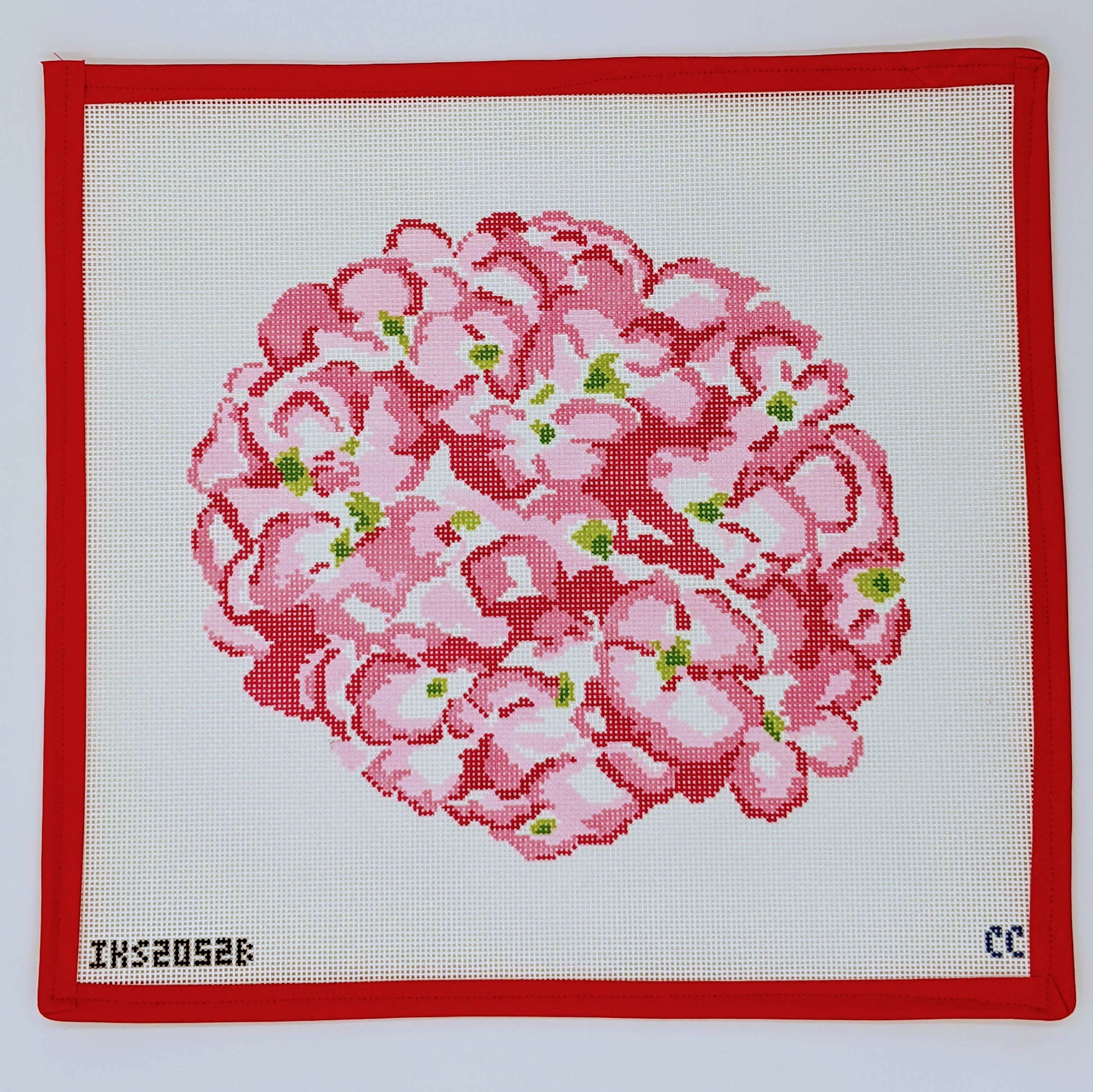 Pink Hydrangea Pillow