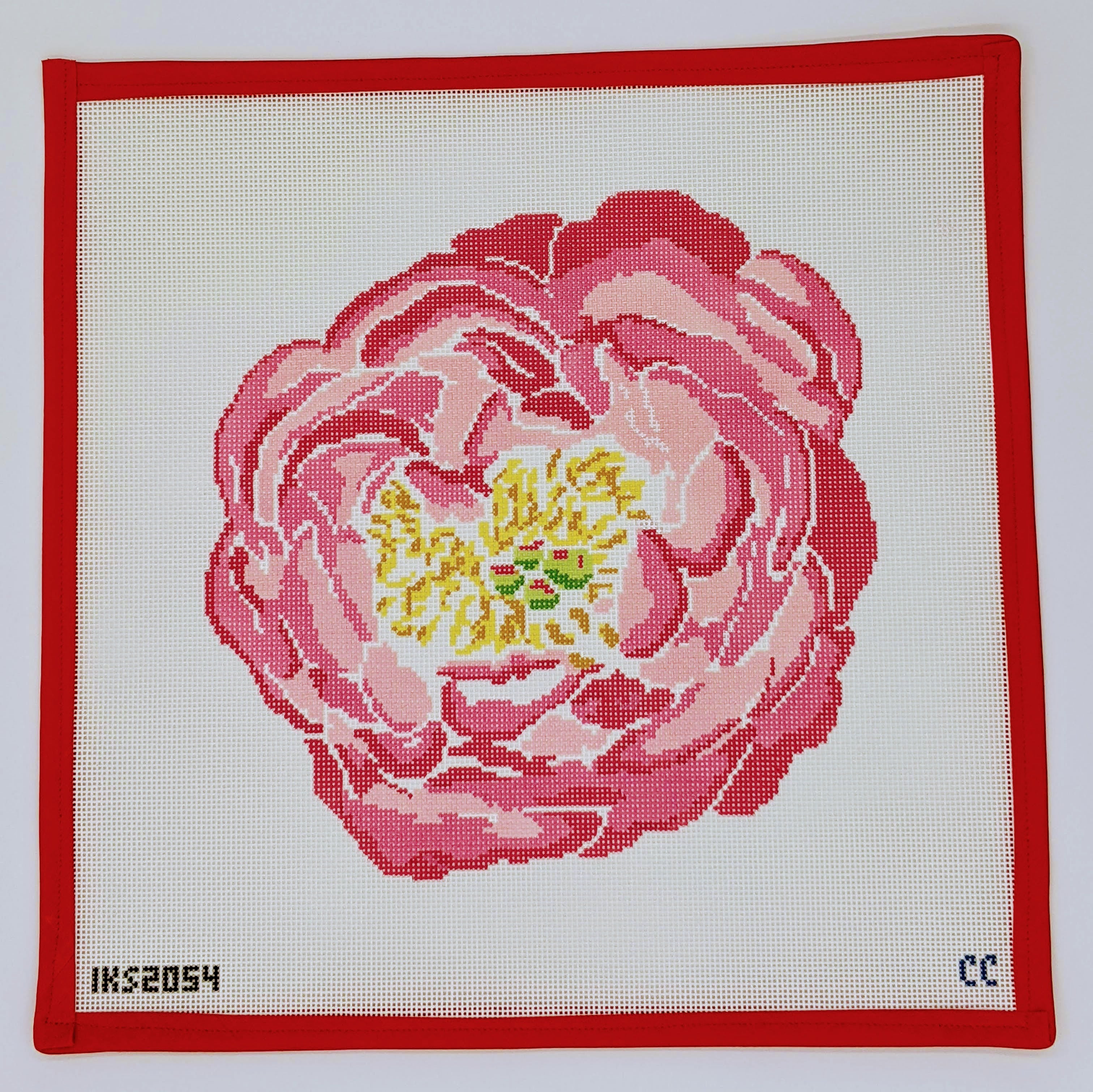 Pink Peony Pillow