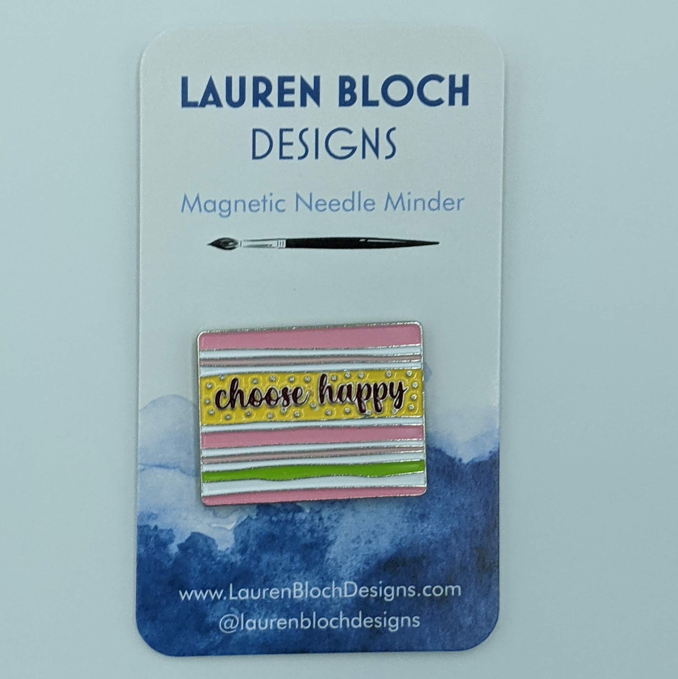 Choose Happy Needle Minder Magnet