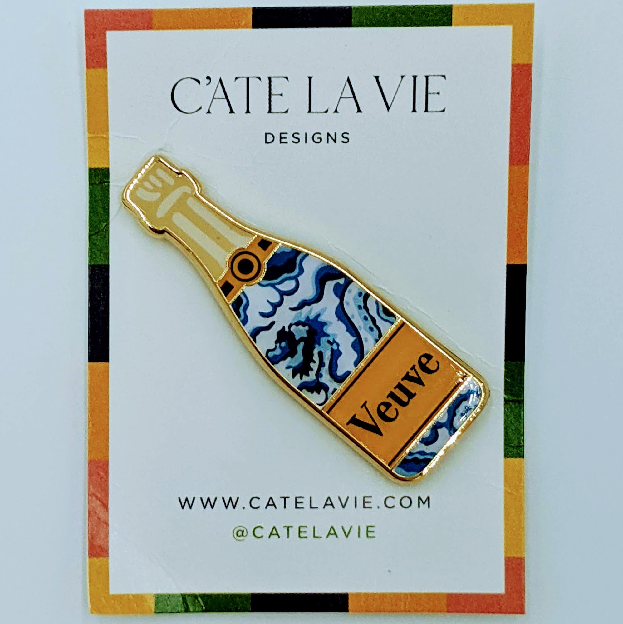 Chinoiserie Veuve Needle Minder Magnet