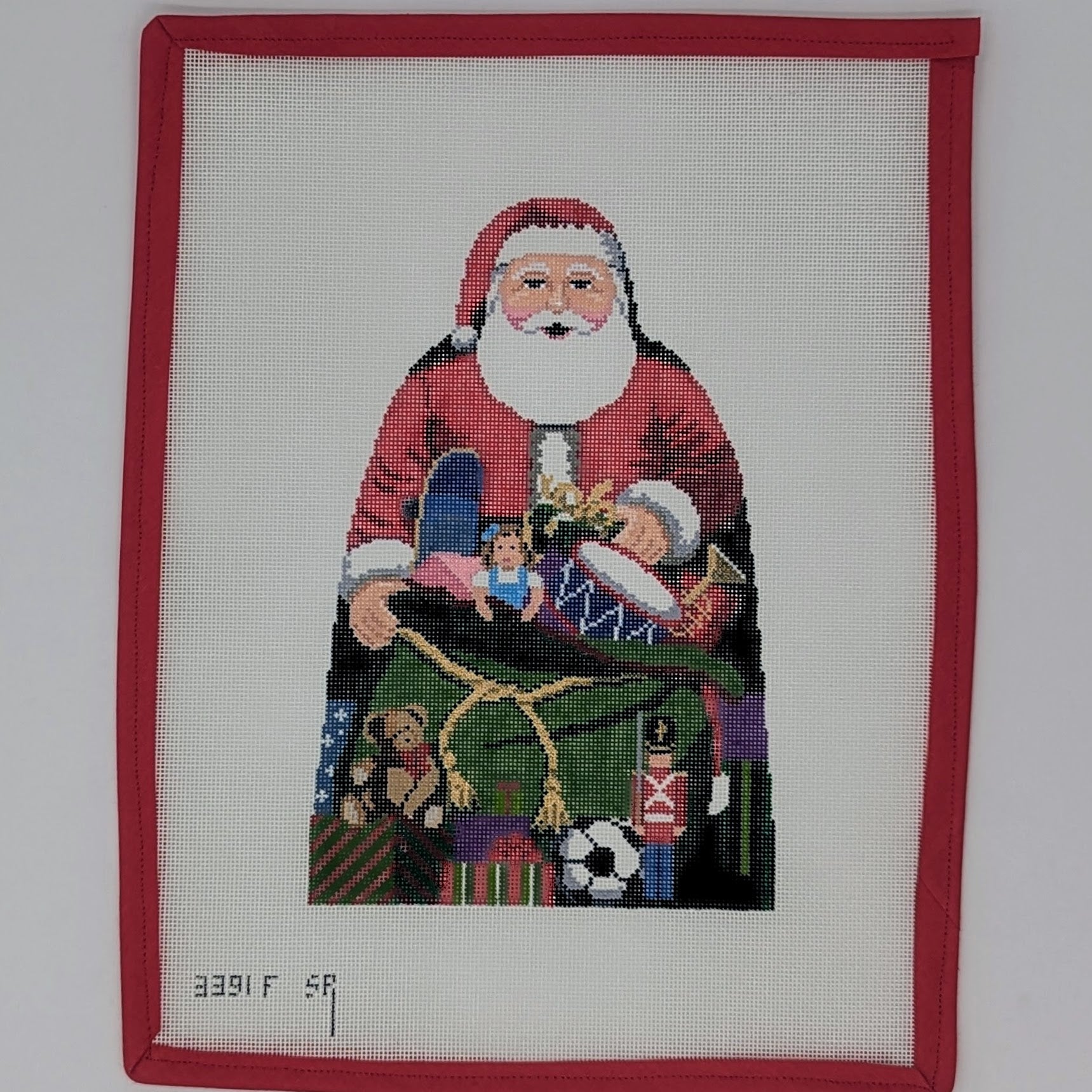 Santa w. Toy Bag Stand Up