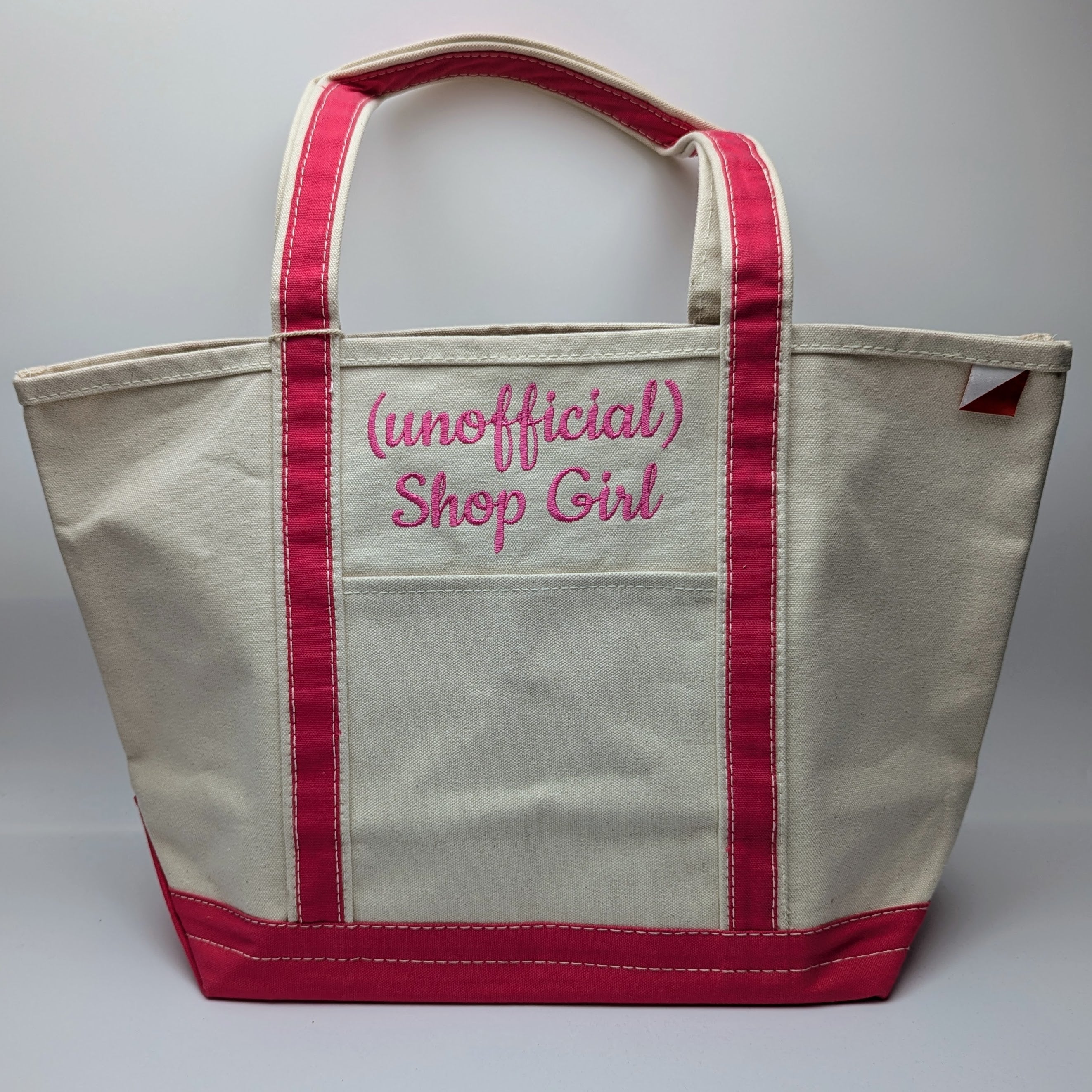 (Unofficial) Shop Girl Hot Pink Boat Tote