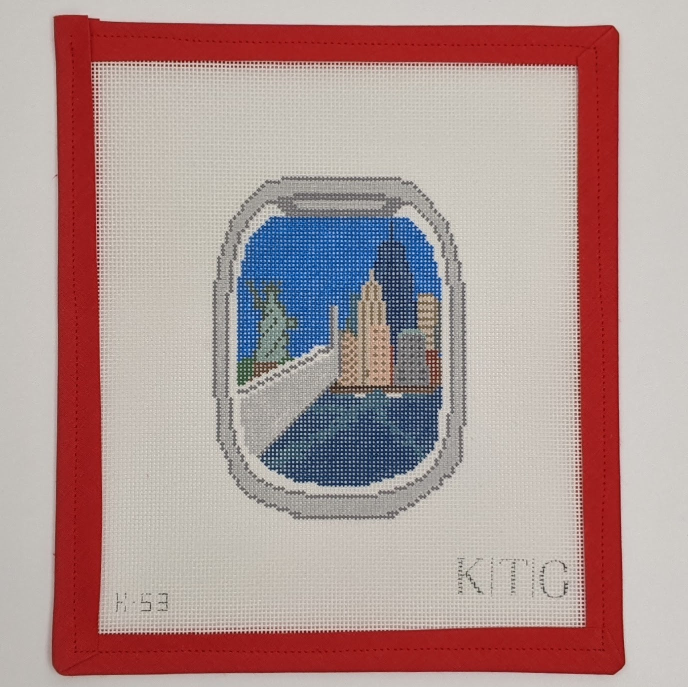 Plane Window – New York