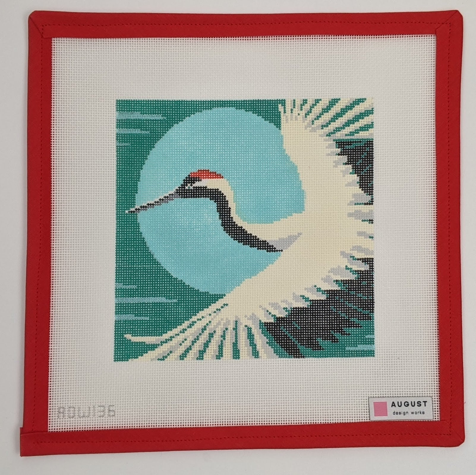 Red Crowned Crane