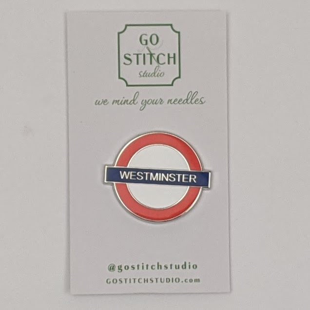 Westminster Underground Needle Minder Magnet