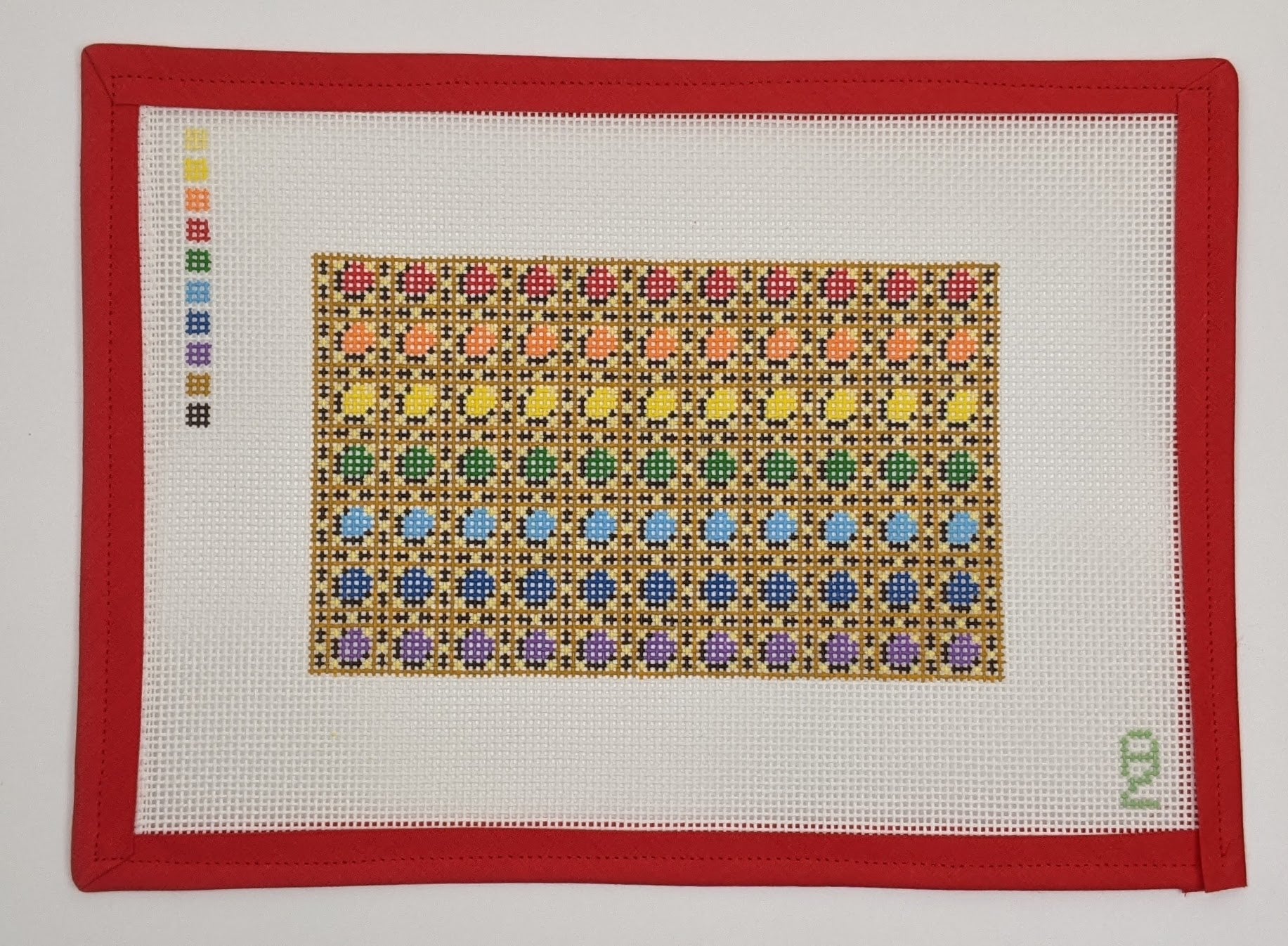 Rainbow Cane Eye Glass Case