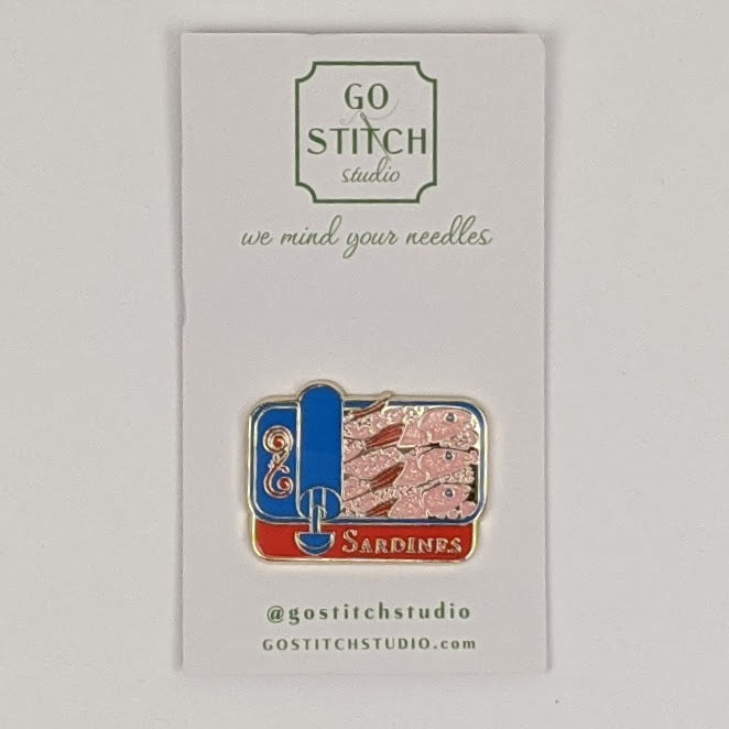 Sardine Can Needle Minder Magnet
