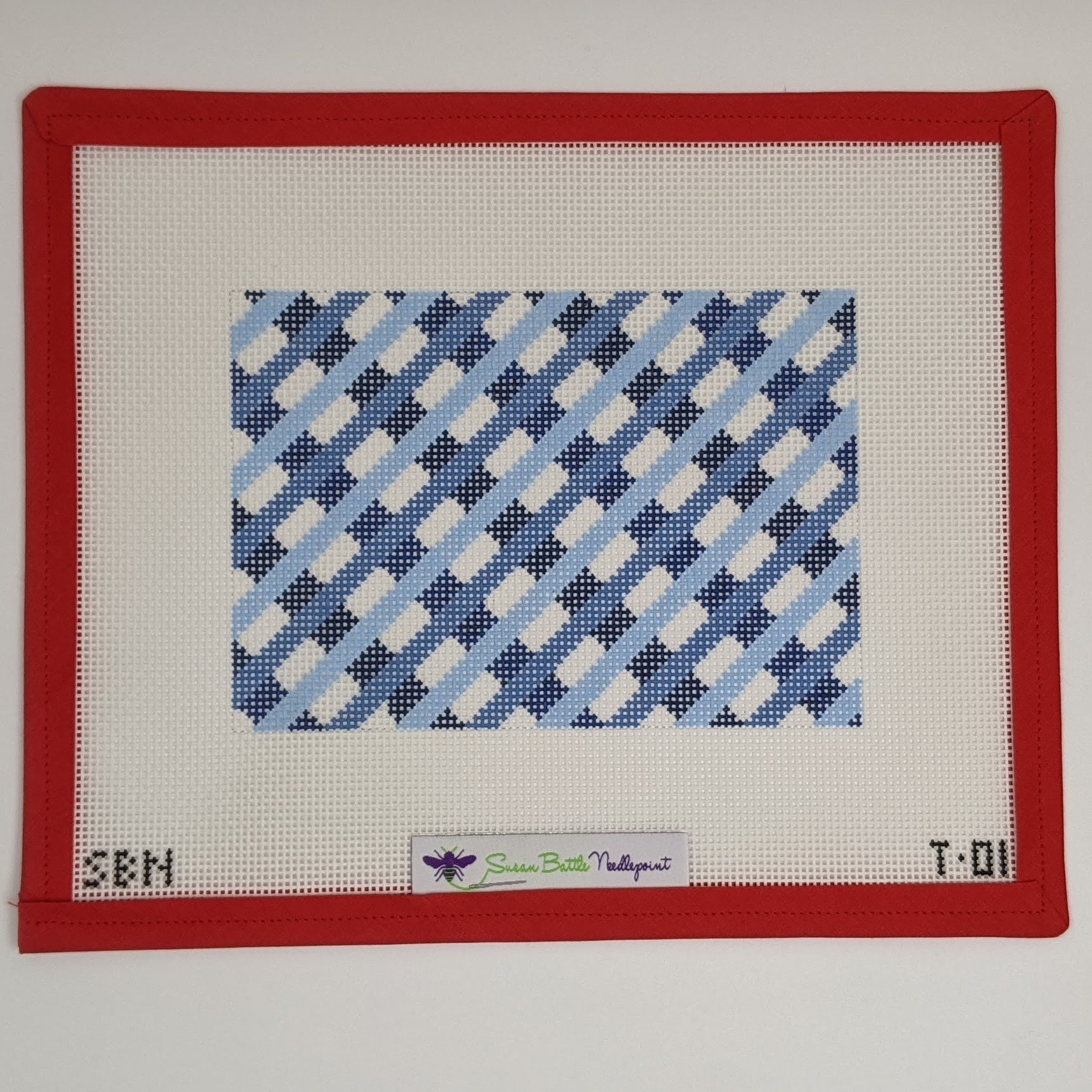Blue Lattice Tray Insert