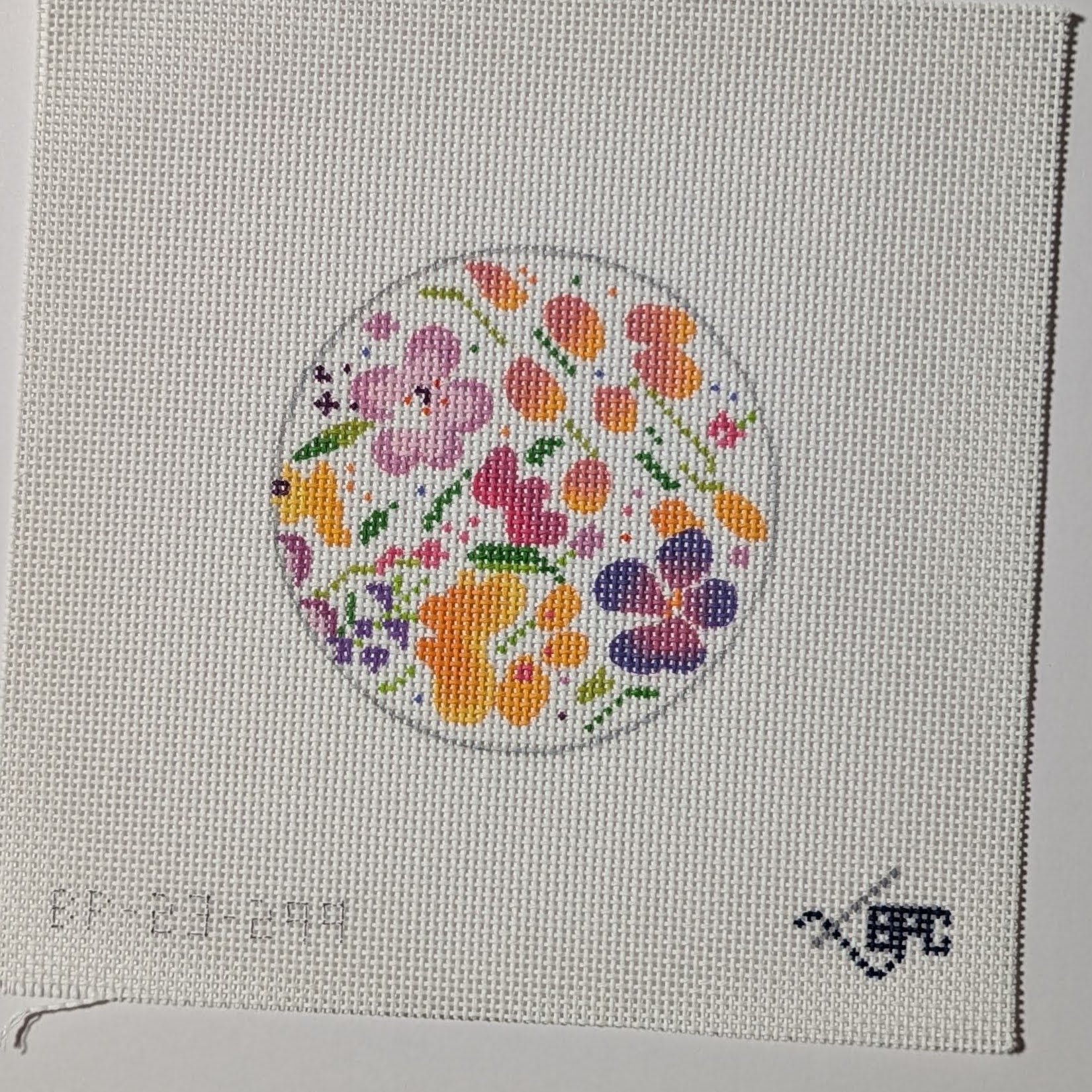 Peppy Floral round