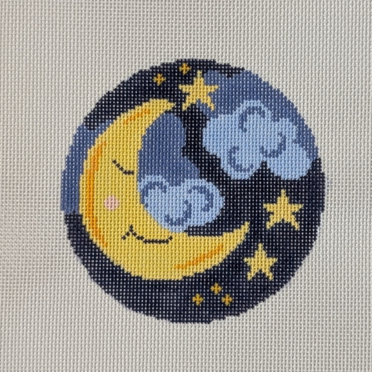 Twinkle, Twinkle Moon & Stars Round