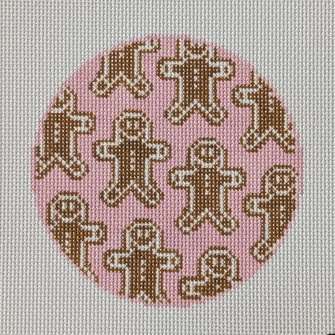 Gingerbread Friends on Pink