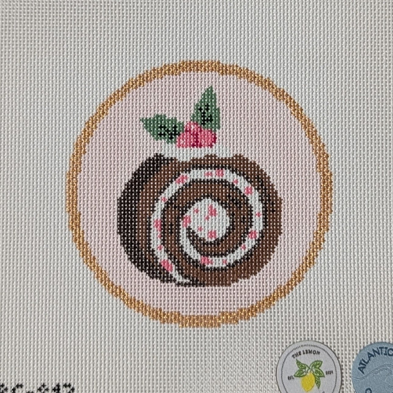 Peppermint Roll Round