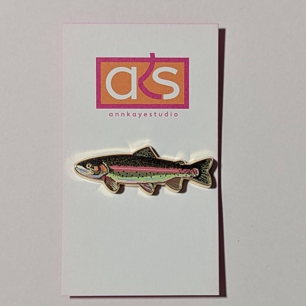 Trout Needle Minder Magnet