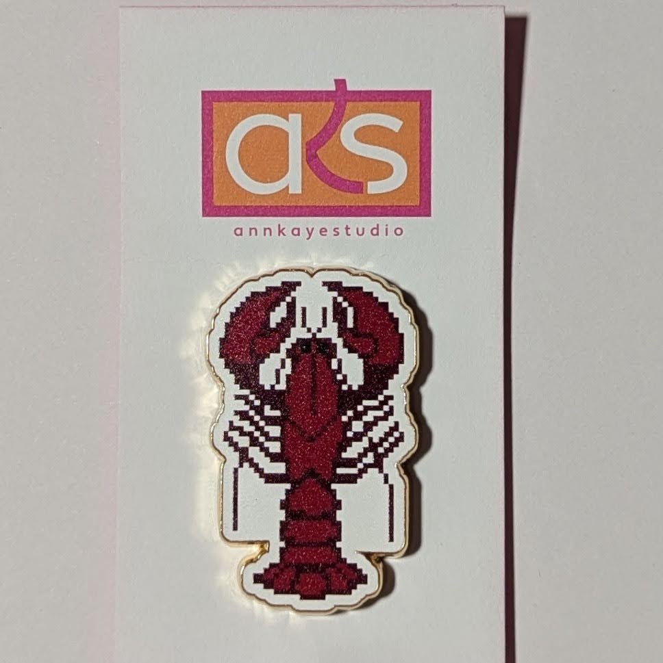 Red Lobster Needle Minder Magnet