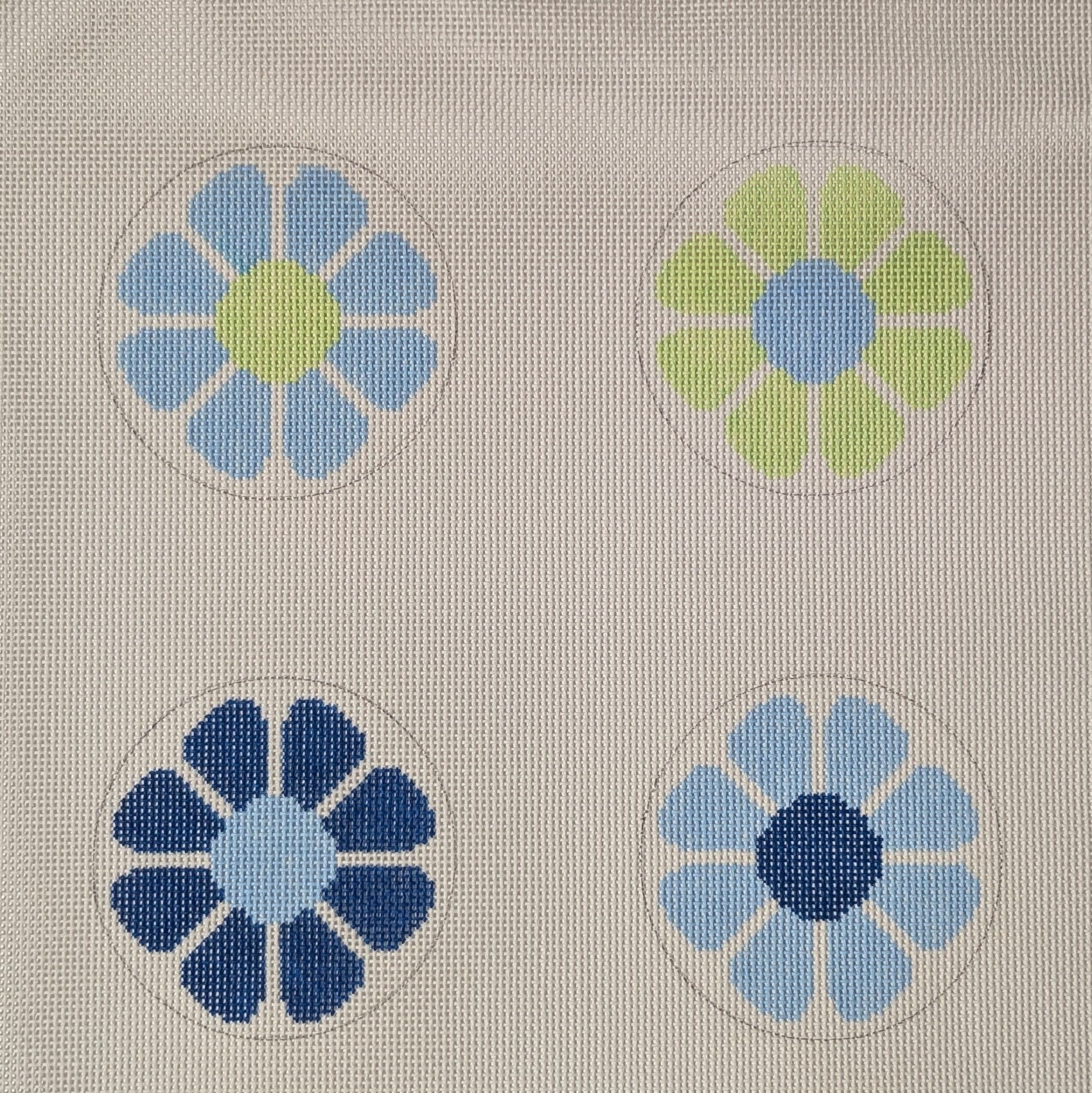 Mod Floral Coasters