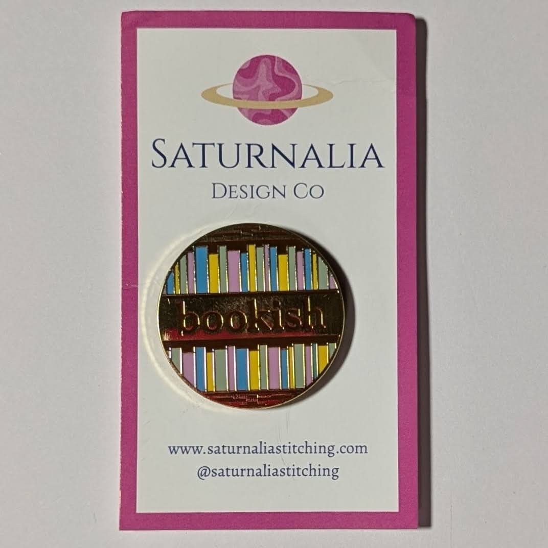 Bookish Needle Minder Magnet