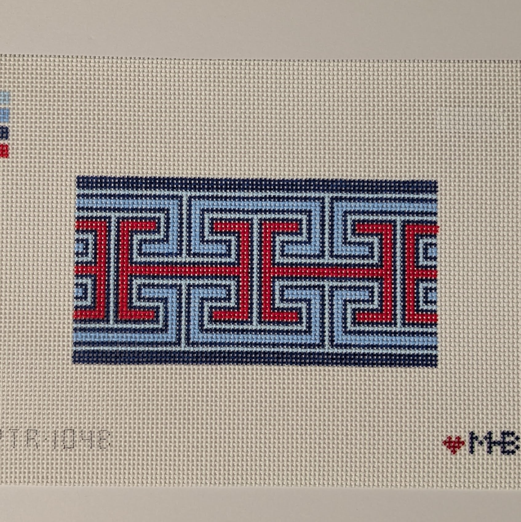 Greek Keys (blue red)