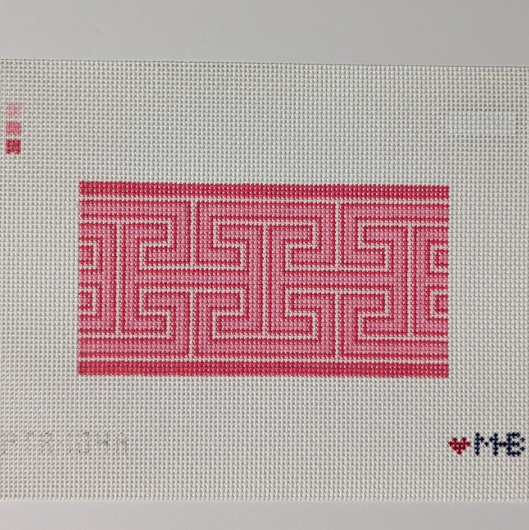 Greek Keys (pinks)
