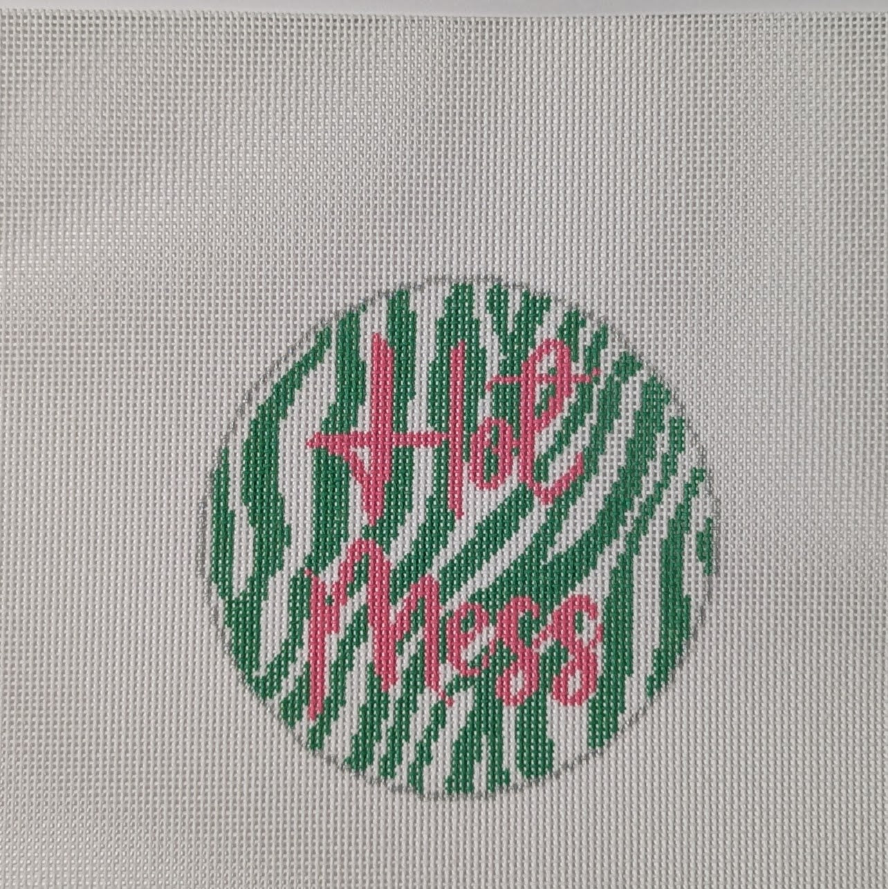 Hot Mess on Green Zebra