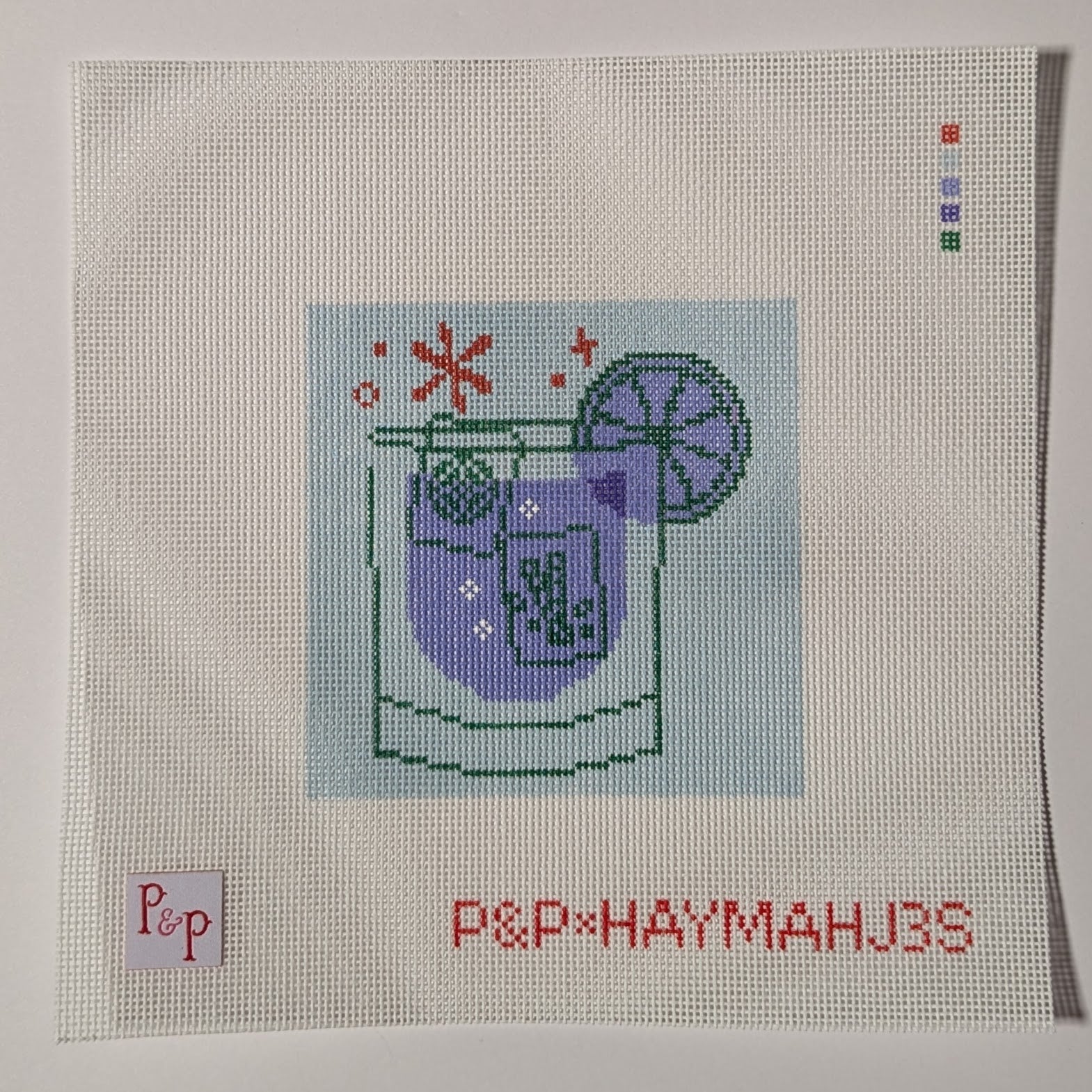 Blue Mahjong Cocktail