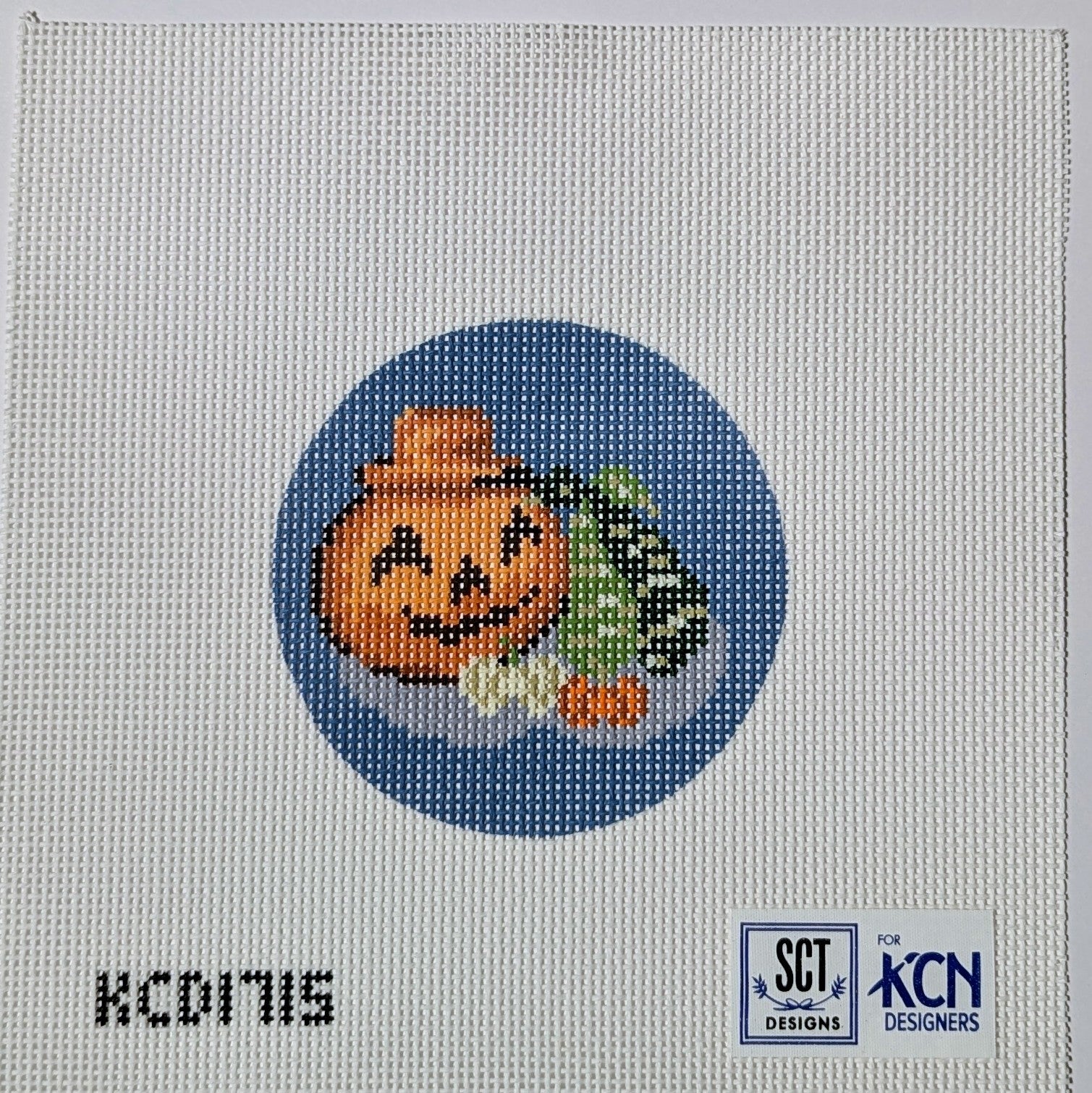 Terra Cotta Pumpkin w. Gourds